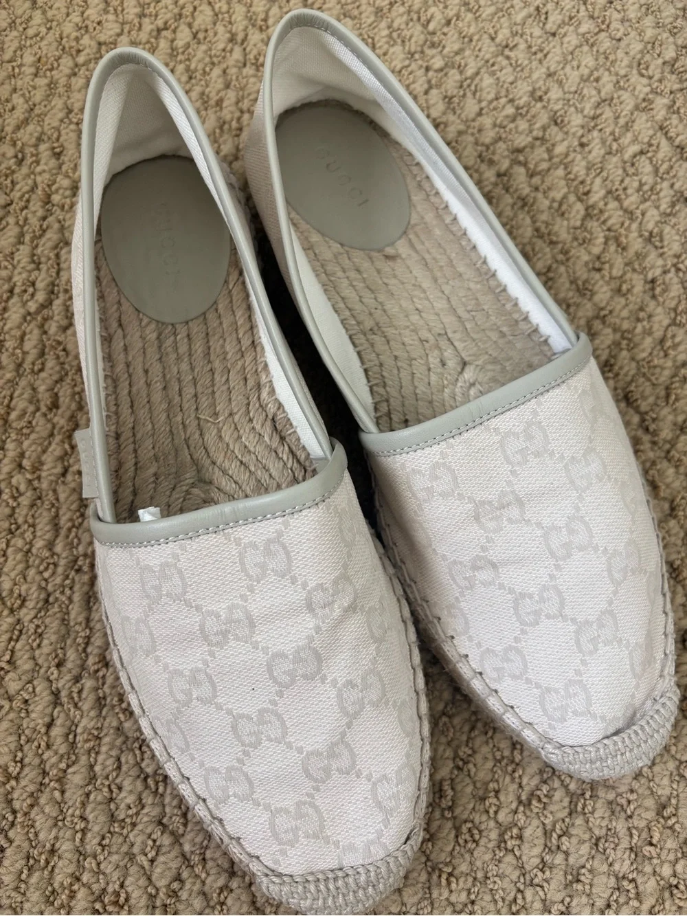 Beige Gucci Espadrilles